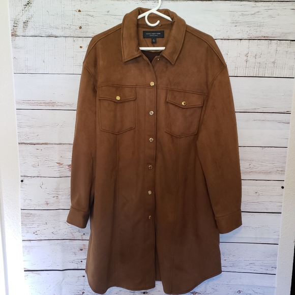 Marc New York Jackets & Blazers - Marc New York Tobacco Color Soft Shacket- NWT...size Large